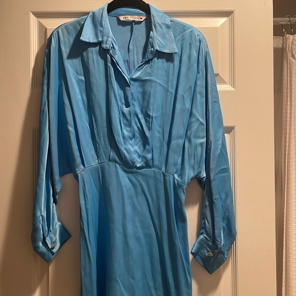 Blue mini dress!